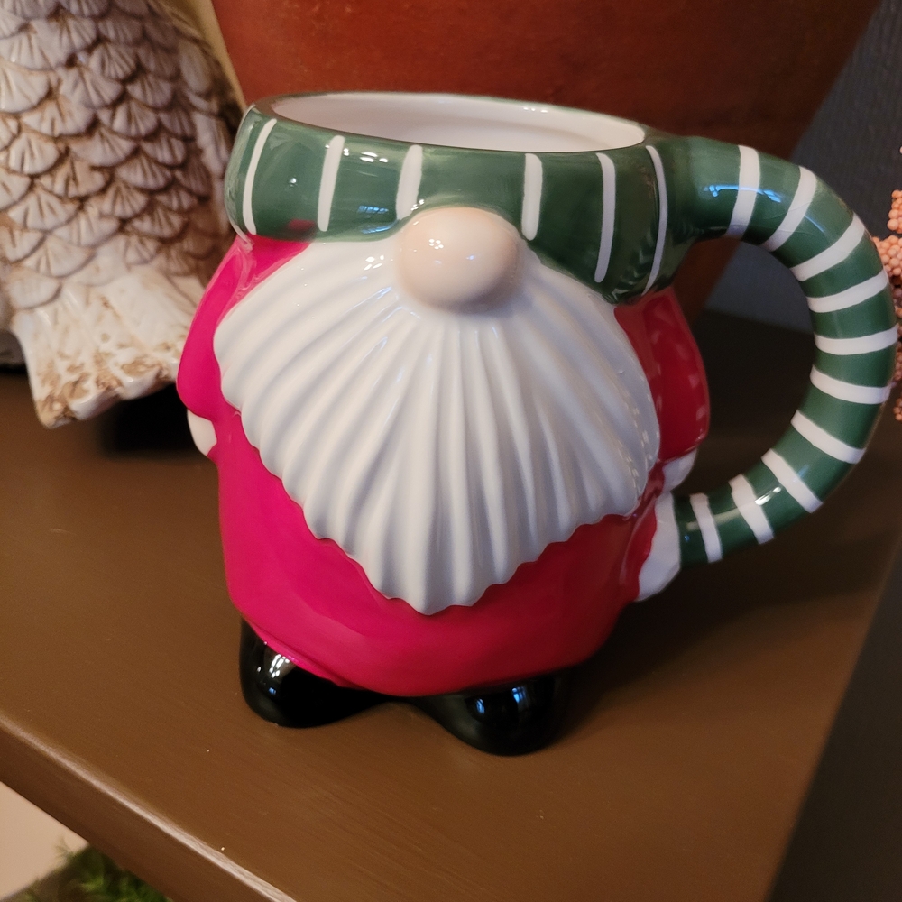 Pier 1 Large Gnome Mug 22oz